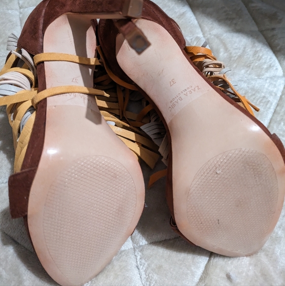 Zara fringe sandal - Picture 3 of 9